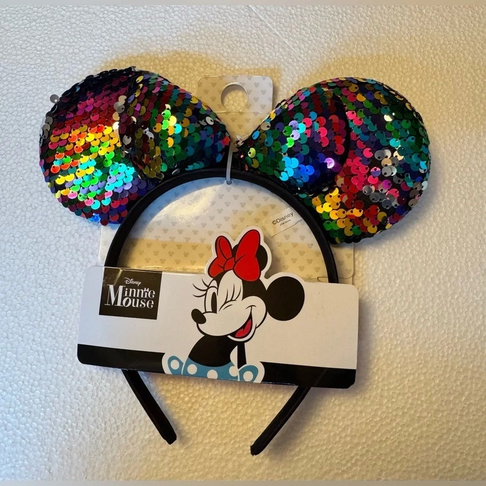 Disney Minnie Mouse Sequin Ears Headband